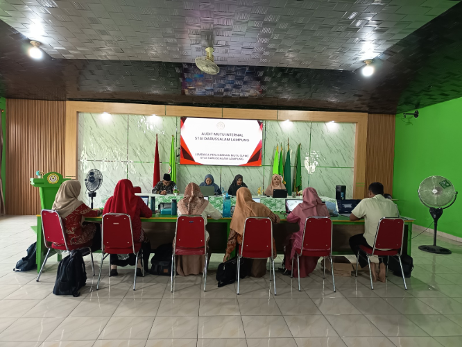 LPM STAI Darussalam Lampung Laksanakan Audit Mutu Internal Tahun Akademik 2024/2025